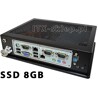 Komputer przemysłowy Atom D510 2GB 1xRS-485 3xRS-232 2xLAN SSD 8GB C02-J550-SD8-S