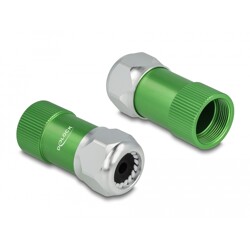 Dławik kablowy 6,4 mm z zabezpieczeniem przed naprężeniami i zagięciami IP67, aluminiowy Delock 87823