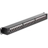 Patch Panel 19&quot; prosty 24-portowy Cat.6 Delock 43295
