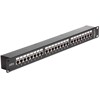 Patch Panel 19&quot; prosty 24-portowy Cat.6 Delock 43295