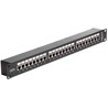 Patch Panel Delock 19" prosty 24-portowy Cat.6 Delock 43295