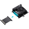 Jonsbo NV10 Black SFF ultrakompaktowa obudowa mini-ITX z aluminium i drewnem