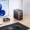 Jonsbo NV10 Black SFF ultrakompaktowa obudowa mini-ITX z aluminium i drewnem