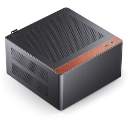 Jonsbo NV10 Black SFF ultrakompaktowa obudowa mini-ITX z aluminium i drewnem