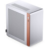 Jonsbo NV10 Silver SFF ultrakompaktowa obudowa mini-ITX z aluminium i drewnem