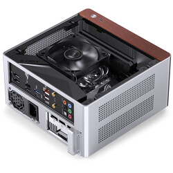 Jonsbo NV10 Silver SFF ultrakompaktowa obudowa mini-ITX z aluminium i drewnem