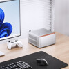 Jonsbo NV10 Silver SFF ultrakompaktowa obudowa mini-ITX z aluminium i drewnem