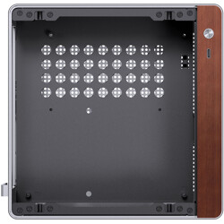 Jonsbo NV10 Silver SFF ultrakompaktowa obudowa mini-ITX z aluminium i drewnem