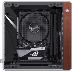 Jonsbo NV10 Silver SFF ultrakompaktowa obudowa mini-ITX z aluminium i drewnem