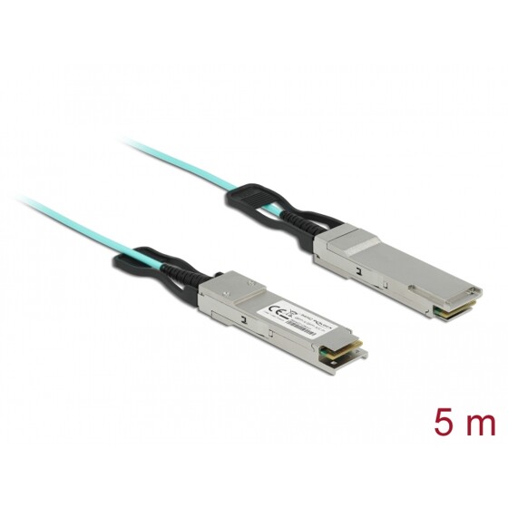 Aktywny optyczny kabel QSFP+ 5m Delock 84048