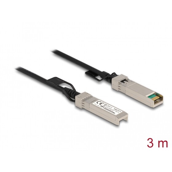 Przewód Twinax SFP+męski do SFP+męski 3m Delock 84210