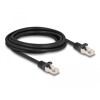 Kabel F/UTP RJ50 10-pinowy męski-męski 3m czarny Delock 80189
