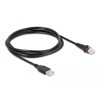 Kabel skanera kodów RJ50 10-pinowy-USB 2.0 Typu-A 1,5m Delock 90598