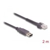 Kabel skanera kodów RJ50 10-pinowy-USB 2.0 Typu-A 2m Delock 90599