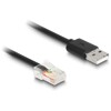 Kabel spiralny RJ50 6-pinowy-USB 2.0 Typu-A 2m Delock 90602