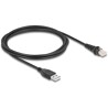 Kabel do skanera kodów RJ50 6-pinowy-USB 2.0 Typ-A 2m Delock 90611