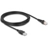 Kabel do skanera kodów RJ50 6-pinowy-USB 2.0 Typu-A 3m Delock 90612