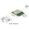 Karta WiFi M.2 A+E WLAN 11ac/a/b/g/n + Bluetooth 4.0 Delock 95254