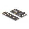 Konwerter M.2 B+M męski - 1x Mini PCIe Slot połówkowy / pełny z elastycznym kablem Delock 64221