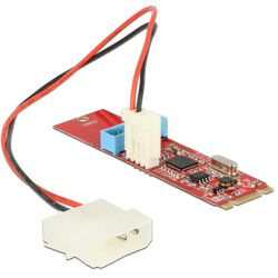 Konwerter M.2 B+M męski - 1x 6-pinowa listwa USB 5 Gbps Delock 62842 Konwerter M.2 B+M męski - 1x 6-pinowa listwa USB 5 Gbps Delock 62842
