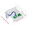 Konwerter M.2 B+M męski - 2x gniazdo USB Typ-A żeńskie 5 Gbps z kablem 50 cm Delock 61065
