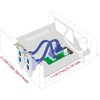 Konwerter M.2 B+M męski - 4x gniazdo USB Typ-A żeńskie 5 Gbps z kablem 50 cm Delock 61066