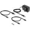 Konwerter USB Typ-C - 1x SSD M.2 NVMe lub 1x SATA SSD / HDD Delock 64253