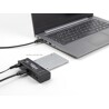 Konwerter USB Typ-C - 1x SSD M.2 NVMe lub 1x SATA SSD / HDD Delock 64253