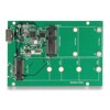 Konwerter 2.5&quot; USB 10 Gbps Micro-B żeński - M.2 / mSATA z obudową Delock 62731
