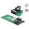 Konwerter U.2 SFF-8639 / SFF-8643 NVMe - 1x M.2 z wpustem M Delock 62945