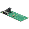 Konwerter U.2 SFF-8639 / SFF-8643 NVMe - 1x M.2 z wpustem M Delock 62945