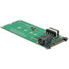 Konwerter U.2 SFF-8639 / SFF-8643 NVMe - 1x M.2 z wpustem M Delock 62945