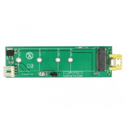 Konwerter zasilania SATA 8-pin żeńskie - M.2 B slot Delock 63917 Konwerter zasilania SATA 8-pin żeńskie - M.2 B slot Delock 63917