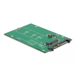Konwerter U.2 SFF-8639 - M.2 NVMe z wpustem M Delock 62696 Konwerter U.2 SFF-8639 - M.2 NVMe z wpustem M Delock 62696