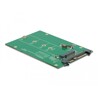 Konwerter U.2 SFF-8639 - M.2 NVMe z wpustem M Delock 62696