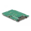 Konwerter 2.5&quot; U.2 SFF-8639 - M.2 NVMe z wpustem M Delock 62710