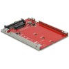 Konwerter 2.5&quot; U.2 SFF-8639 - M.2 NVMe z wpustem M, wysokość 7 mm Delock 62725