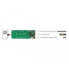 Konwerter U.2 SFF-8654 lub SATA - 1x M.2 z wpustem M Delock 63953