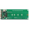 Konwerter U.2 SFF-8654 lub SATA - 1x M.2 z wpustem M Delock 63953