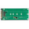 Konwerter U.2 SFF-8639 NVMe - 1x M.2 z wpustem M Delock 62865