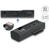 Konwerter USB Typ-C - 1x SSD M.2 NVMe + 1x SATA SSD / HDD z funkcją klonowania Delock 64252