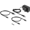 Konwerter USB Typ-C - 1x SSD M.2 NVMe + 1x SATA SSD / HDD z funkcją klonowania Delock 64252