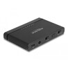 Konwerter USB Typ-C - 1x SSD M.2 NVMe + 1x SATA SSD / HDD z funkcją klonowania Delock 64190