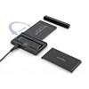Konwerter USB Typ-C - 1x SSD M.2 NVMe + 1x SATA SSD / HDD z funkcją klonowania Delock 64190