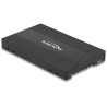 Konwerter M.2 Key M NVMe SSD - U.2 lub M.2 Key B SATA SSD - SATA bez użycia narzędzi Delock 64301