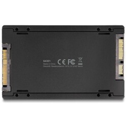 Konwerter M.2 Key M NVMe SSD - U.2 lub M.2 Key B SATA SSD - SATA bez użycia narzędzi Delock 64301 Konwerter M.2 Key M NVMe SSD - U.2 lub M.2 Key B SATA SSD - SATA bez użycia narzędzi Delock 64301