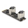 Konwerter M.2 2280 B+M męski - 8 x SATA Delock 64211