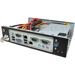 Komputer przemysłowy Atom D510 2GB 1xRS-485 3xRS-232 2xLAN SSD 64GB C02-J550-SD64-S
