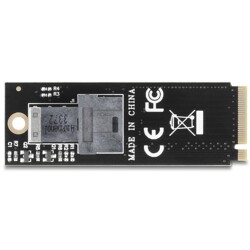 Adapter M.2 z wpustem M - SFF-8643 NVMe 2260 Delock 61070 Adapter M.2 z wpustem M - SFF-8643 NVMe 2260 Delock 61070