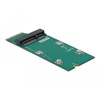 Adapter M.2 z wpustem B+M - Mini PCIe slot (PCIe / USB) Delock 64103